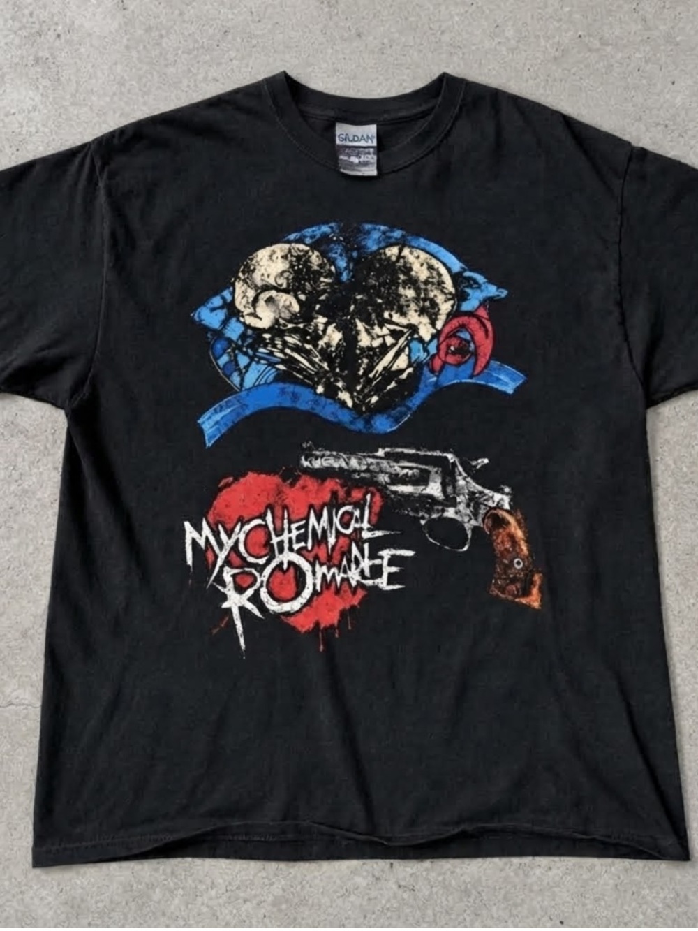 Gildan Unisex’s Black My Chemical Romance Graphic Tee